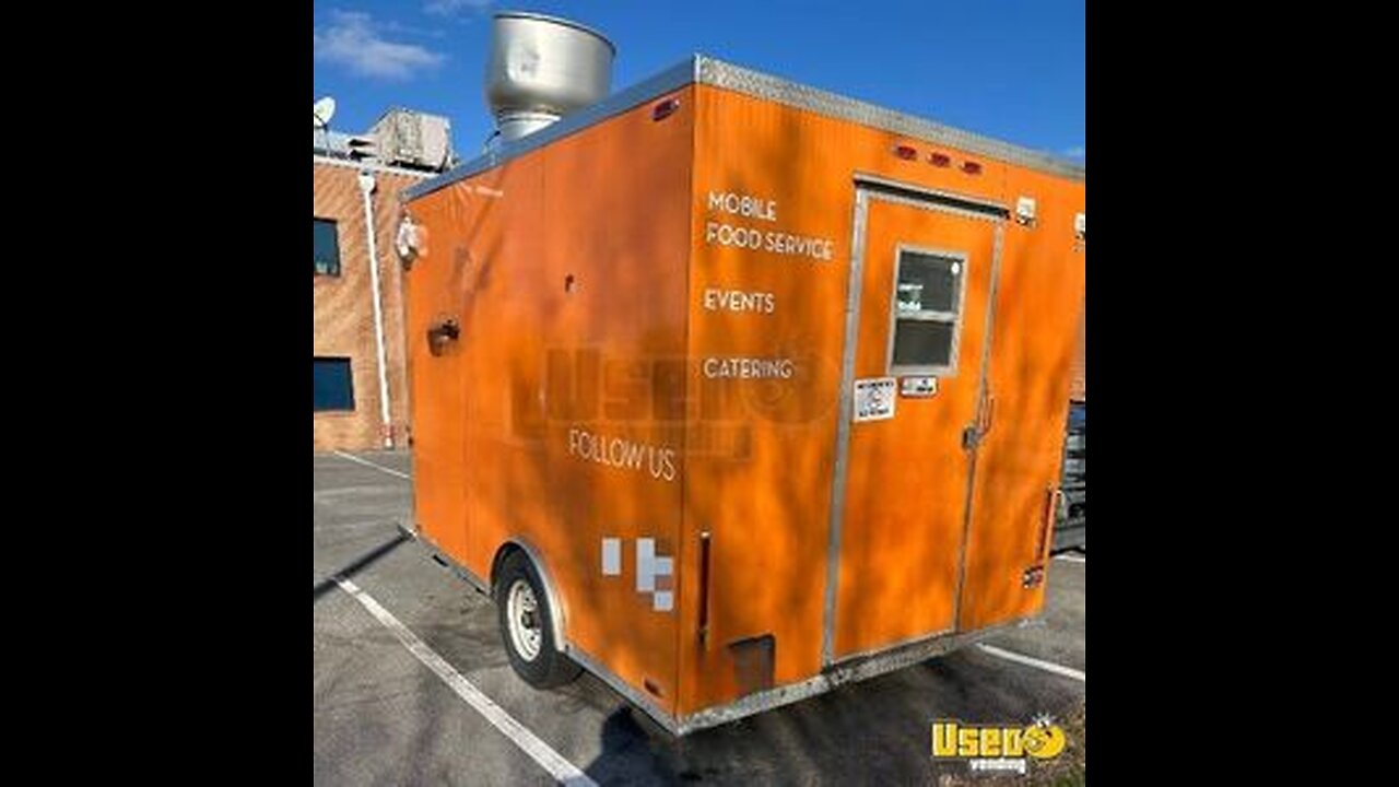 Custom Built - 2021 - 8.6' x 12' Food Concession Trailer Mobile Food Unit for Sale in Maryland!