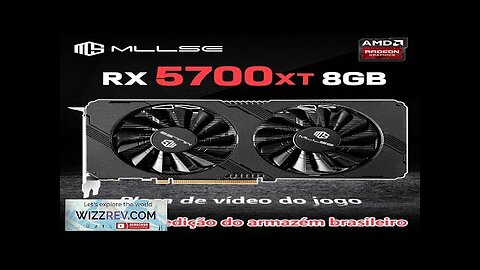 MLLSE AMD RX 5700 XT 8GB Placa De Video Graphics Card GPU Review