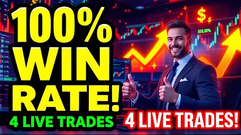 Sonic Trading System: 4 Live Trades, 100% Wins!