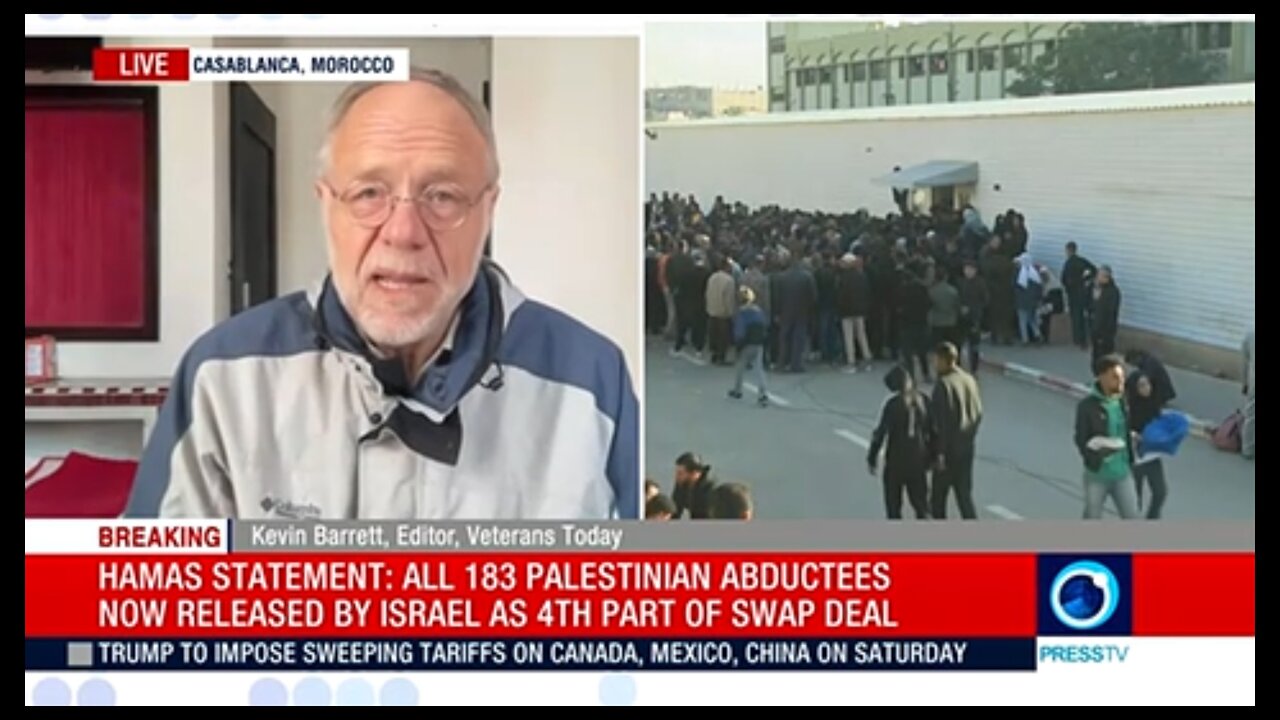 Kevin Barrett - Hamas captive release - Feb 1 2025