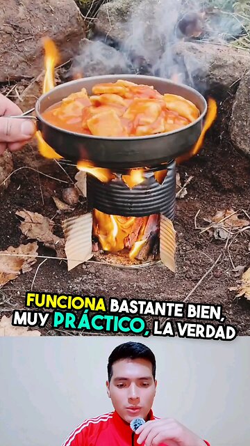 Como hacer una estufa con una lata de ravioli