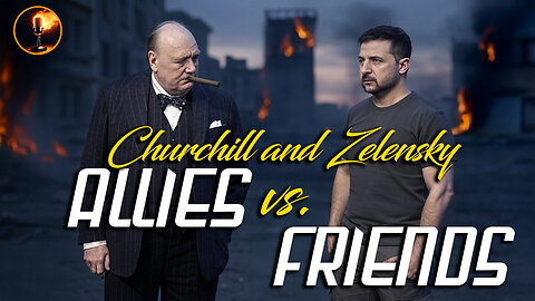 Churchill and Zelensky: ALLIES vs. FRIENDS