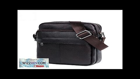 BULLCAPTAIN Mens Bag Genuine Leather Fashion Men Small Flap Shoulder Crossbody Bags Review