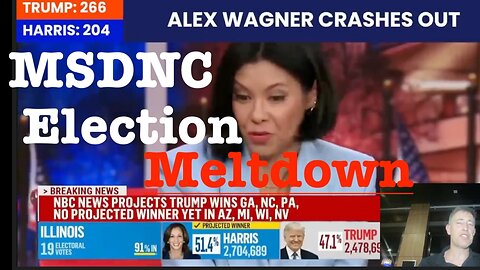Reliving the Glorious MSNBC Meltdown on Trump's Election Night Victory!