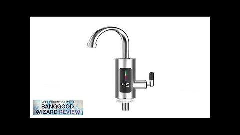 AGSIVO 3000W 220V Instant Electric Water Heater Faucet Tap Tankless LED Digital Review