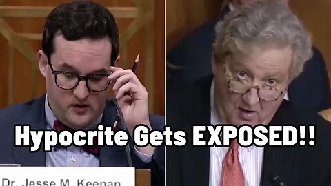 Woke Professor Makes Fool Of Himself Trying To Outsmart Sen. Kennedy....Hypocrisy EXPOSED!!