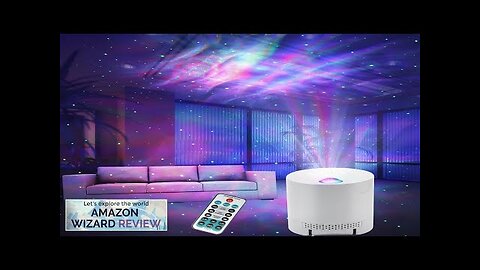 Galaxy Projector Star Projector Northern Lights Projector with Remote Control Adjustable Review