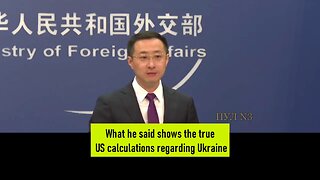 Chinese Foreign Ministry spokesman Lin Jian commented on US Senator Lindsey Graham's statement