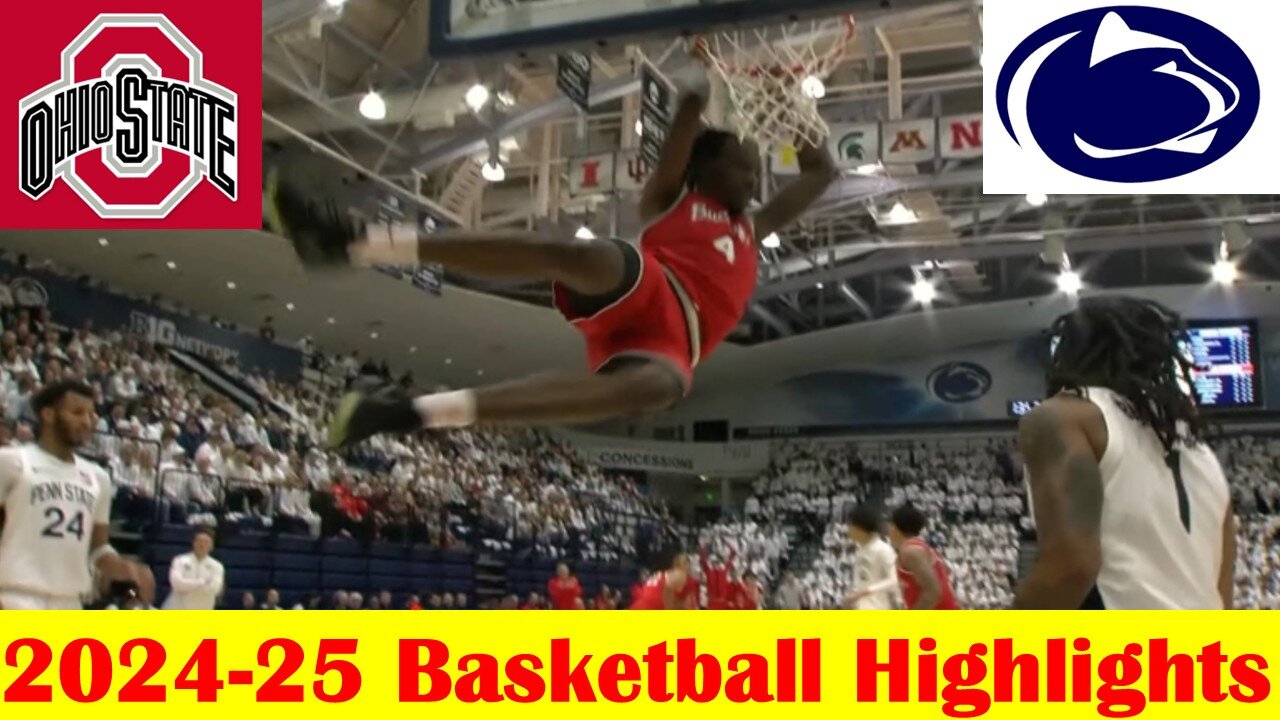 Ohio State vs Penn State Basketball Game Highlights 1 30 2025