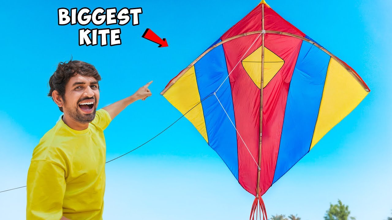 We Made King Size Kite -100% Flying 🪁🪁