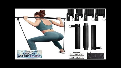 Pilates Exercise Bar Kit with Resistance Bands Review