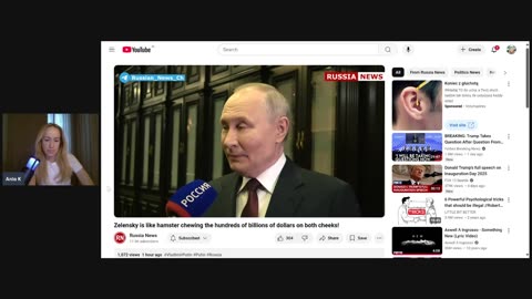 PUTIN about TRUMP and the energy prices. US stops aid to Ukraine. TRUMP in LA and NC.