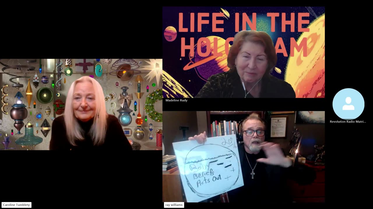 Life In The Hologram with guest Ray Williams Part one
