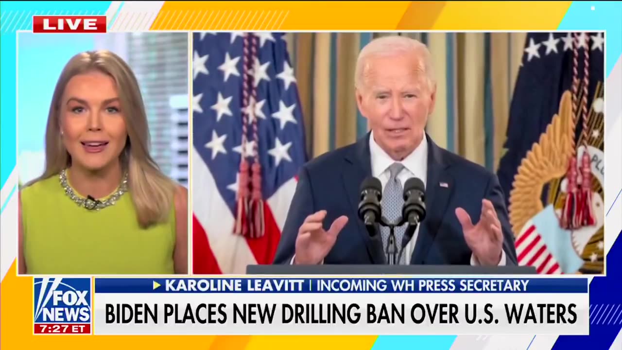 Karoline Leavitt criticizes the Biden administration