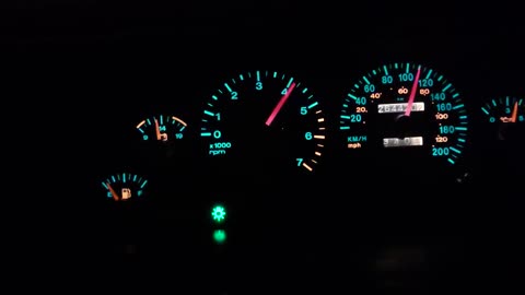 Stock 1995 Jeep Grand Cherokee 5.2 V8 acceleration 0 to 110
