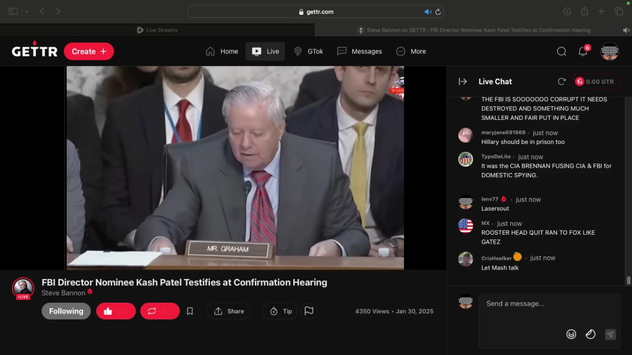 Lindsey Graham questions Kash at confirmation hearing