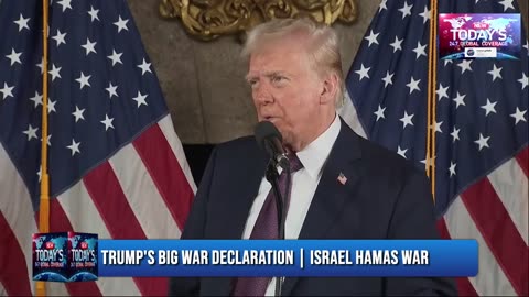 Donald Trump LIVE | Trump's Big War Declaration | Israel Hamas War | Trump LIVE | Trump Latest News