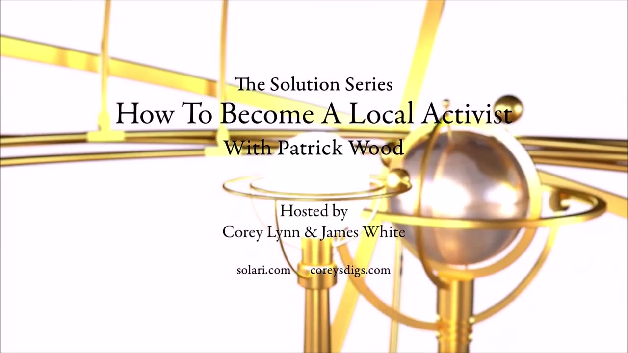 The Solution Series: How to Become a Local Activist with Patrick Wood