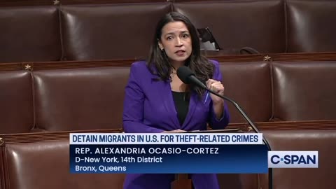 AOC Deliberately Missing The Point of the Laken Riley Act [She Clearly Hates the USA and its Citizens]