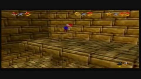 Super Mario 64 - Shifting Sand Land - Inside the Ancient Pyramid