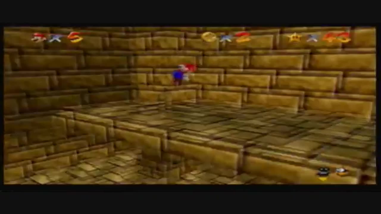 Super Mario 64 - Shifting Sand Land - Inside the Ancient Pyramid