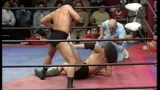 (1982.10.07) Jumbo Tsuruta vs Bruiser Brody - AJPW