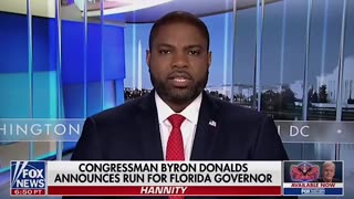 Trump-endorsed Congressman Byron Donalds announces candidacy for Florida Governor