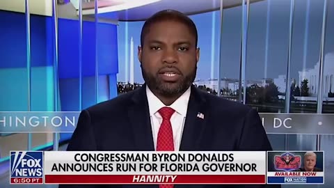 Trump-endorsed Congressman Byron Donalds announces candidacy for Florida Governor