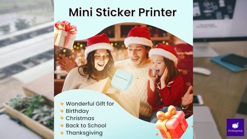 Sticker Printer - Mini Sticker Printer