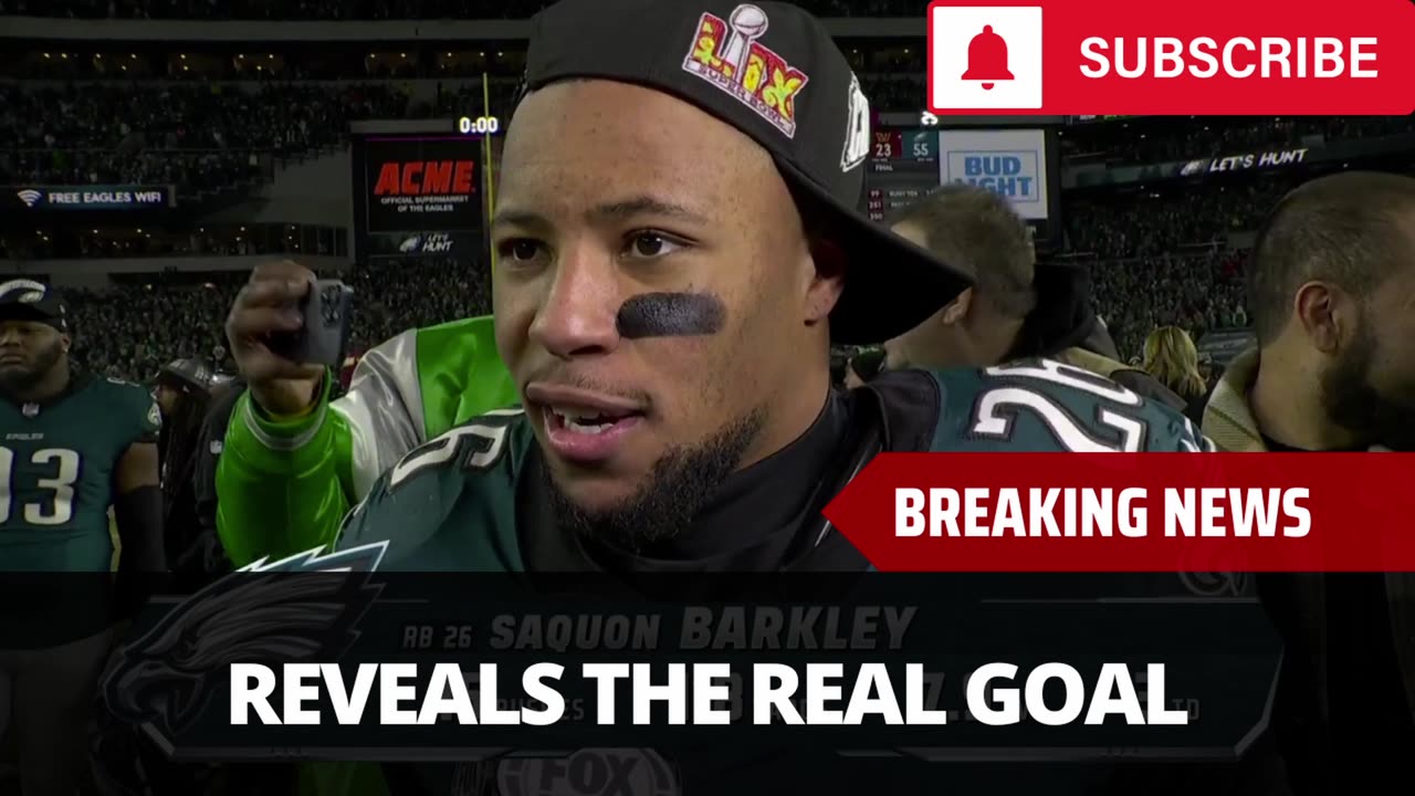 Saquon Barkley Reveals Ultimate Goal After Commanders Win
