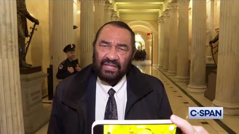 Al Green Speaks After Getting Kicked Out of Chamber — Now Wants to Impeach Trump Again!