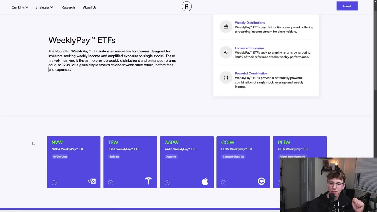 Weekly Pay ETFs Just Changed The Investment Game! (I Bought Them ALL)