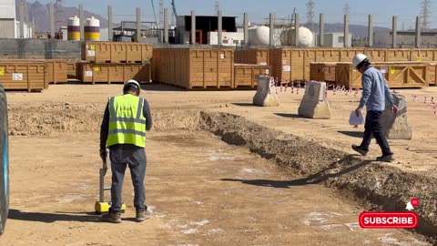 Witnessing Soil FDT & Plate Load Tests at NEOM Project vlog