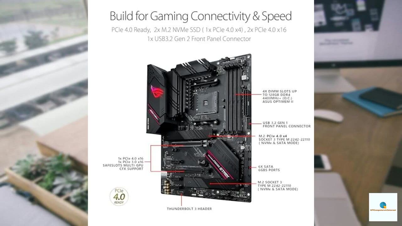 Asus ROG Strix B550-F Gaming WiFi II AMD AM4 ATX Motherboard
