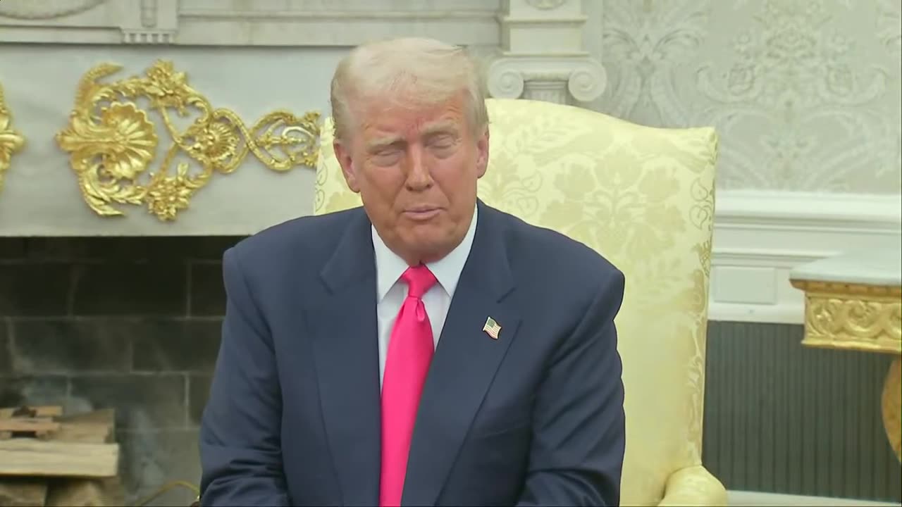 President Donald Trump hosts bilateral meeting with Ireland Taoiseach Micheal Martin