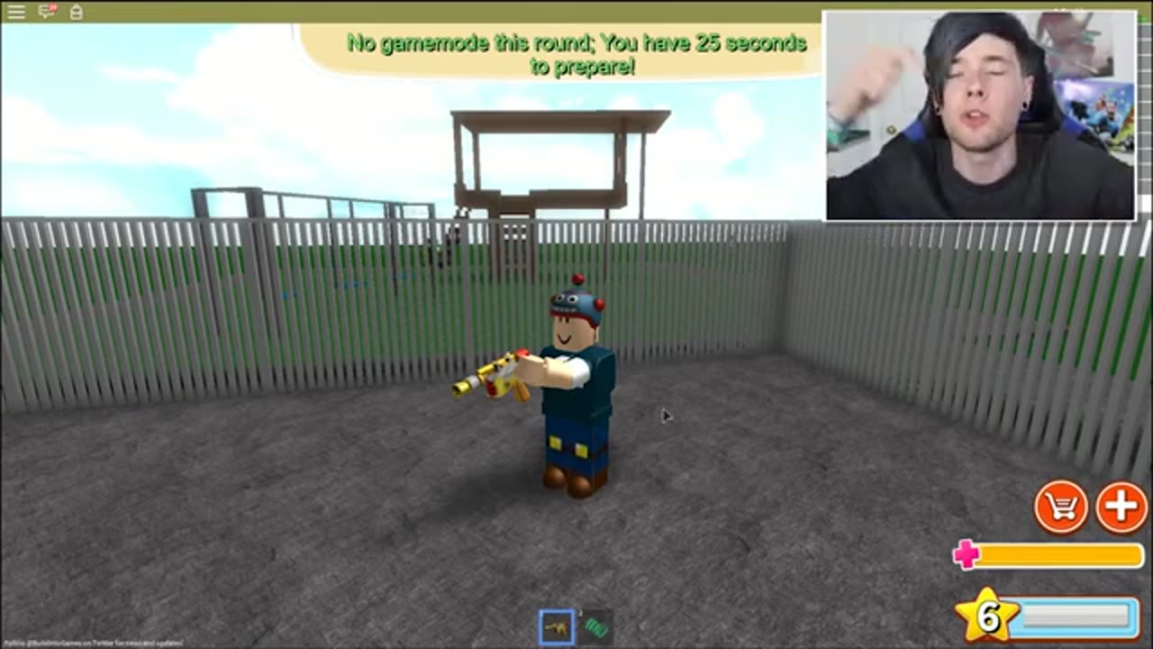 DanTDM VS GIANTS in ROBLOX!!!!