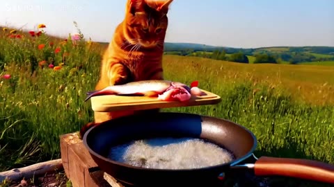 Day in the Life of an Orange Cat! 😺🔥