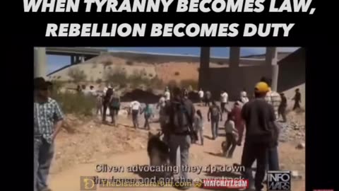 WHEN TYRANNY BECOMES LAW REBELLION BECOMES DUTY