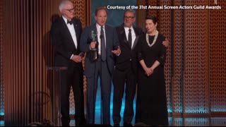 'Conclave' wins top film prize at the Screen Actors Guild Awards