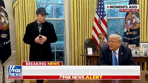 PRESIDENT TRUMP: "We would not let [ @elonmusk ] do that segment or look in