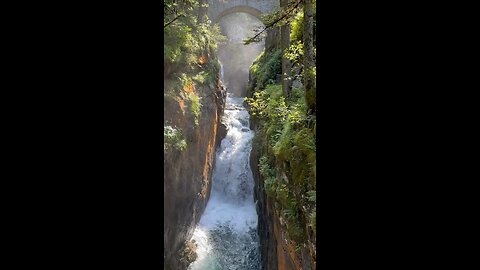 Rushing Waterfall - Nature Sounds & Ambient Music #relaxing #sleep #meditation #study #travel