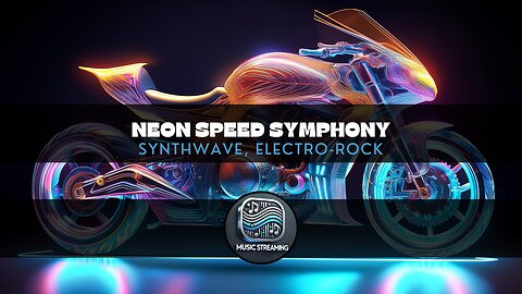 Neon Speed Symphony - Synthwave, Electro-Rock music (Remastered)