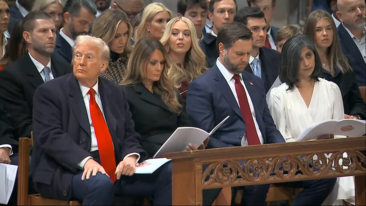 WATCH LIVE: President Trump attends post-Inauguration prayer service