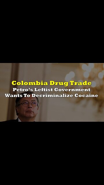 COLOMBIAN PRESIDENT: "COCAINE IS NO WORSE THAN WHISKEY"