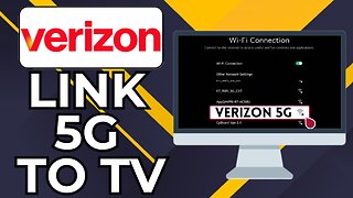 HOW TO CONNECT VERIZON 5G HOME INTERNET TO TV