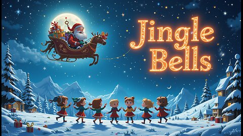 Jingle Bells: Santa Claus and Dancing Kids Celebration! Christmas Songs for Kids