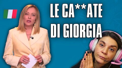 LE CA##ATE DI LADY ASPEN GIORGIA MERDONI Il discorso su instagram ha girato ovunque e ha fatto discutere, ma è un discorso pieno di c**ate falsità montate ad arte per una retorica del martire RASSEGNA STAMPA