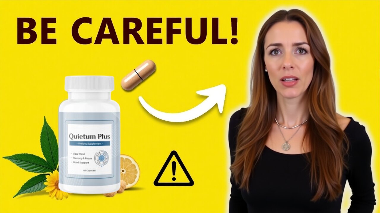 ❌ BEWARE! Quietum Plus Honest Review & URGENT Scam Alert!