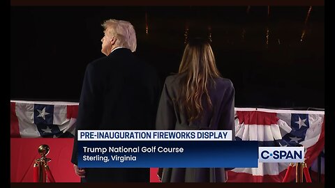 Pre-Inauguration Fireworks