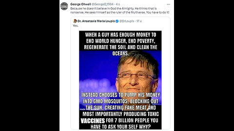 people awakened liberal hypocrite satanic democrat cult klan bill gates pushed covid vaccine harmful